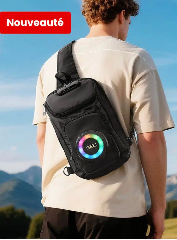 SAC A DOS AVEC HAUT PARLEUR INTEGRE +LED